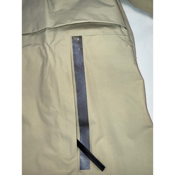 Adidas MYSHELTER RAIN.RDY Jacket Beige Tan Waterproof Hooded Coat M Women's - Picture 4 of 14